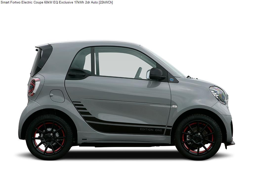 New SMART FORTWO ELECTRIC COUPE 60kW EQ Exclusive 17kWh 2dr Auto